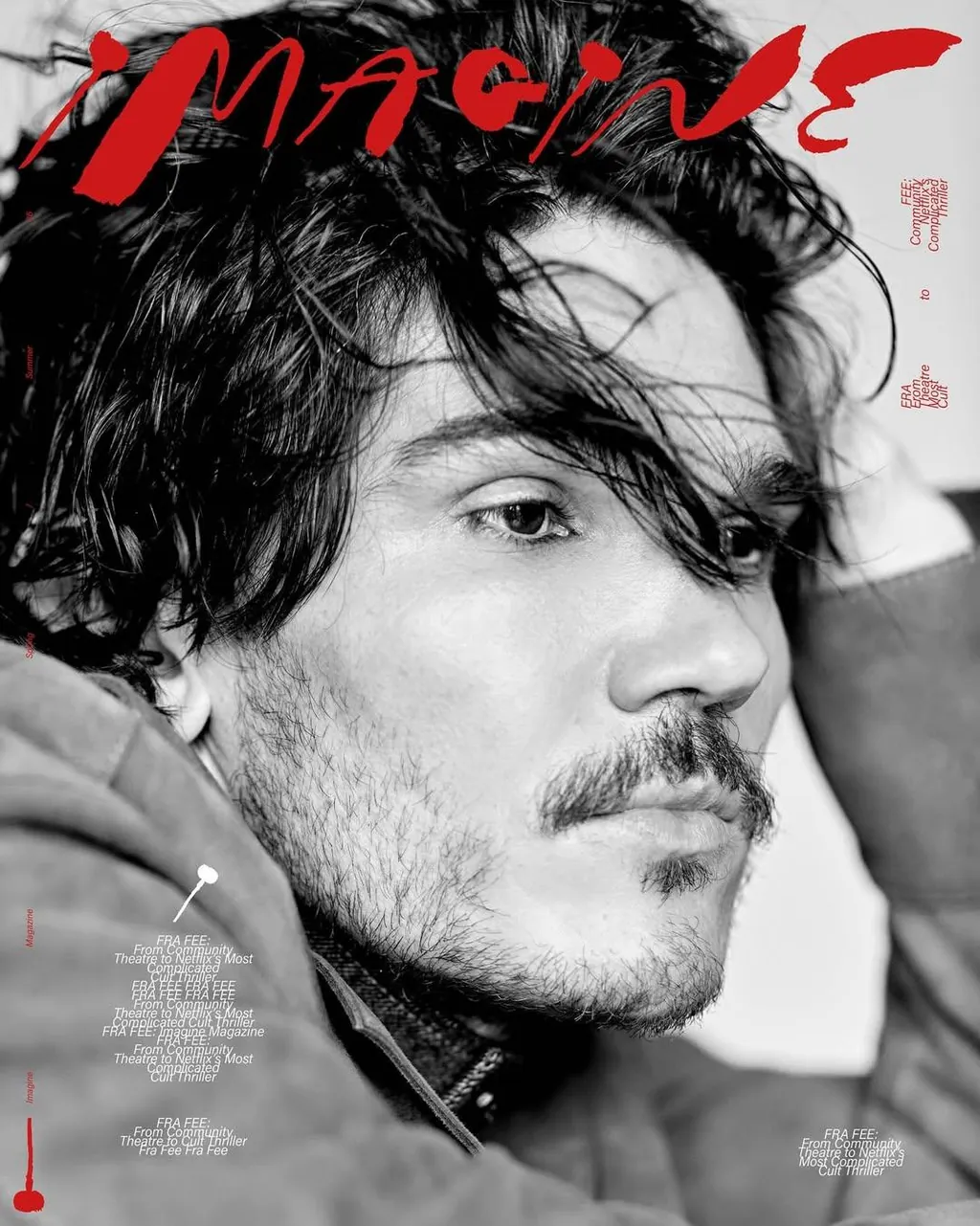 Fra Fee for Imagine Magazine with grooming by Sven Bayerbach