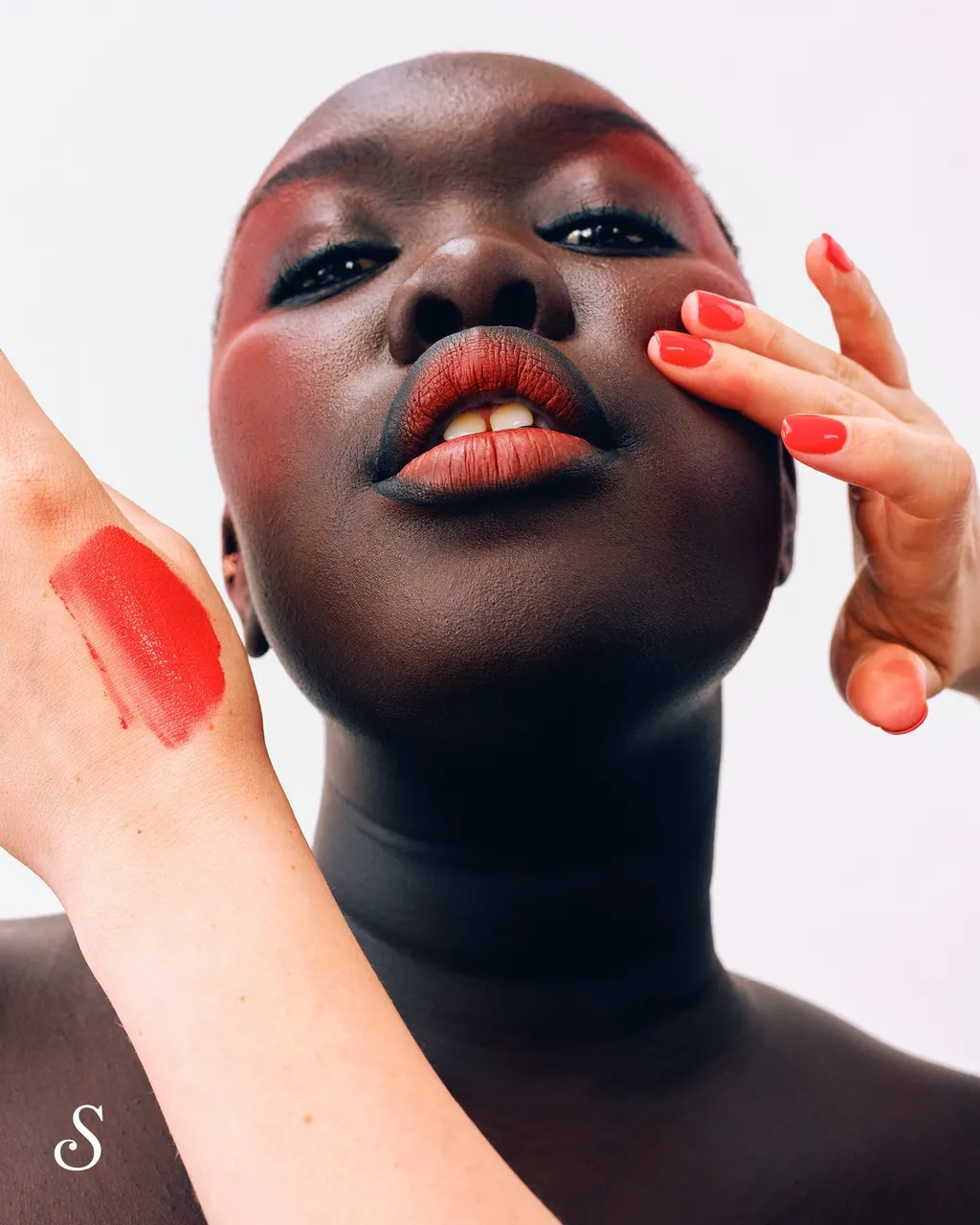New Editorial for Stylist Magazine with hair by Sven Bayerbach & manicure by Aliyah Johnson